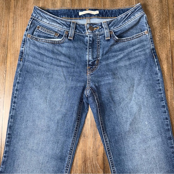 Levi’s Superlow Bootcut Blue Jeans Bootcut Medium Wash Y2K Lowrise - Picture 5 of 9